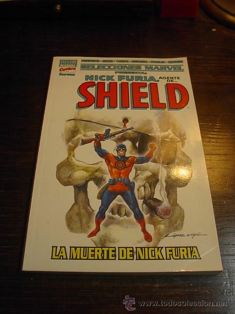 C&oacute;mics: Excesior Marvel, Comic Selecciones Marvel Shield, La muerte de Nick Furia - Foto 1