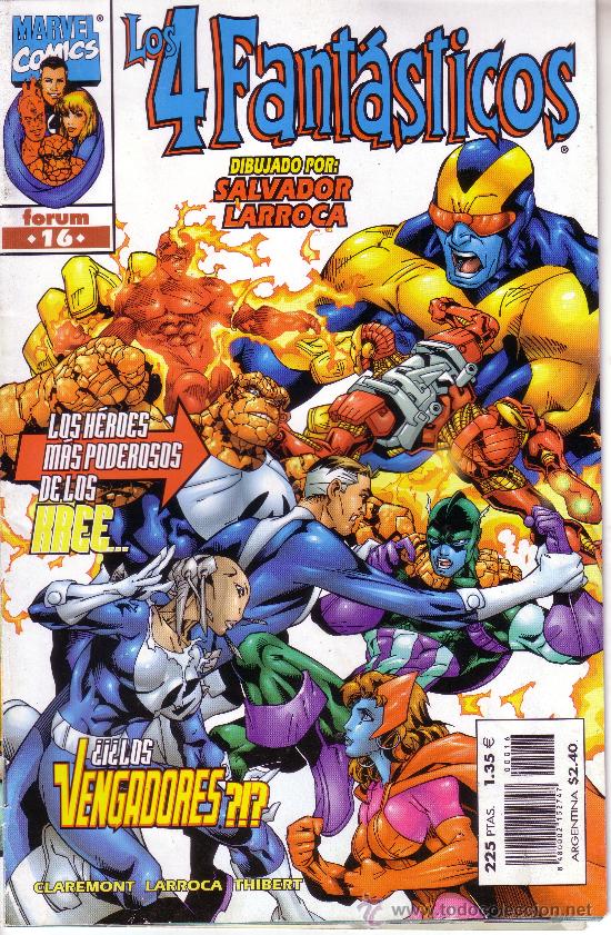 C&oacute;mics: LOS 4 FANTASTICOS - N&ordm; 16 FORUM - Foto 1