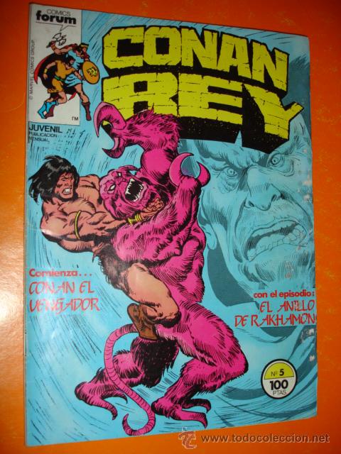 C&oacute;mics: CONAN REY N&ordm; 5 EL ANILLO DE RAKHAMON . FORUM . - Foto 1