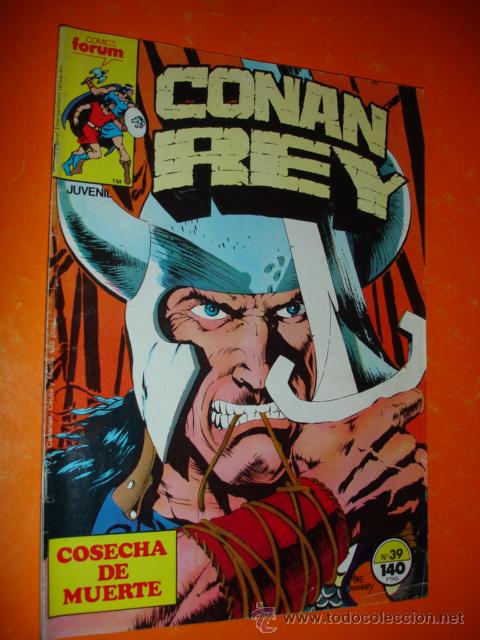 C&oacute;mics: CONAN REY N&ordm; 39 COSECHA DE MUERTE . FORUM , - Foto 1