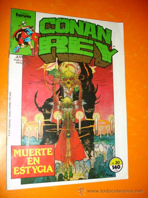C&oacute;mics: CONAN REY N&ordm; 30 MUERTE EN ESTYGIA . FORUM . - Foto 1