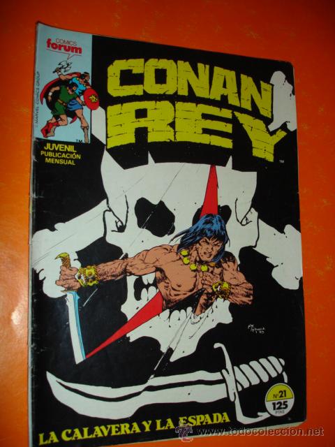 C&oacute;mics: CONAN REY N&ordm; 21 LA CALAVERA Y LA ESPADA . FORUM . - Foto 1
