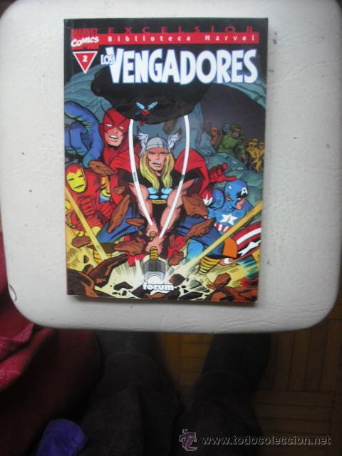 C&oacute;mics: BIBLIOTECA MARVEL -LOS VENGADORES N&ordm; 2  DE FORUN - Foto 1