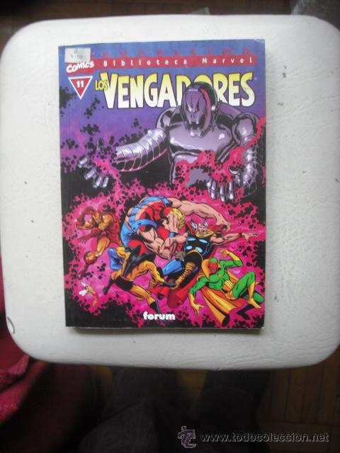 C&oacute;mics: BIBLIOTECA MARVEL -LOS VENGADORES N&ordm;  11  DE FORUN - Foto 1