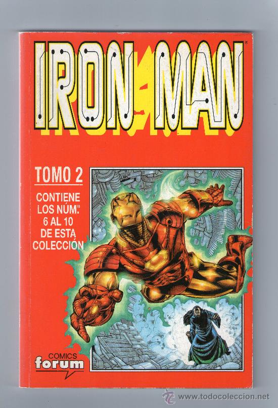 C&oacute;mics: IRON MAN - TOMO 2 - CONTIENE LOS N&Uacute;MEROS 6 AL 10 - FORUM. - Foto 1