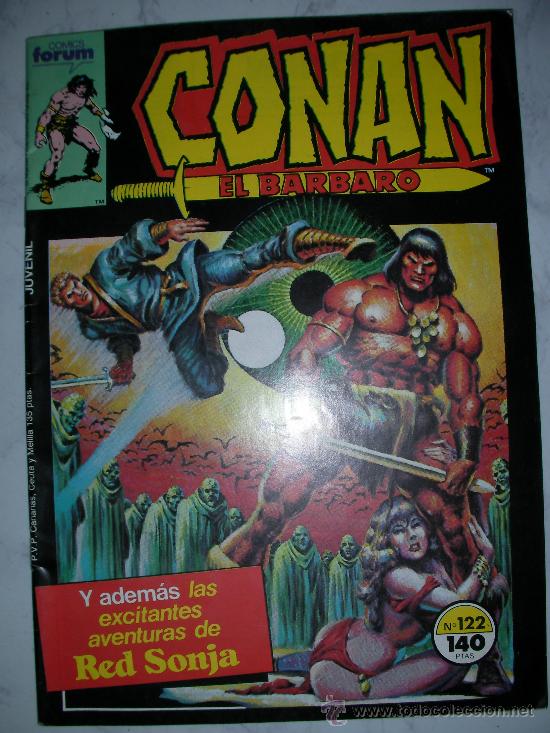 C&oacute;mics: ANTIGUO COMIC CONAN EL BARBARO N&ordm; 122 - Foto 1