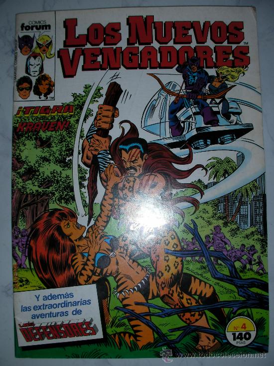 C&oacute;mics: ANTIGUO COMIC LOS NUEVOS VENGADORES N&ordm; 4 - Foto 1