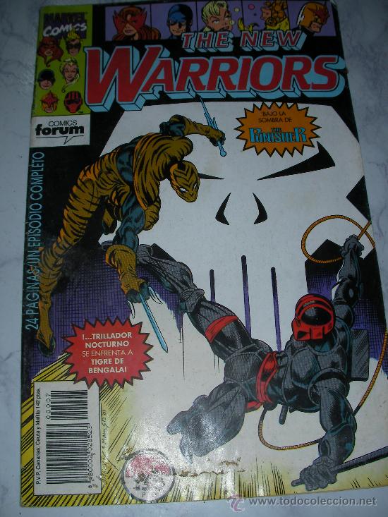 C&oacute;mics: ANTIGUO COMIC THE NEW WARRIORS - Foto 1