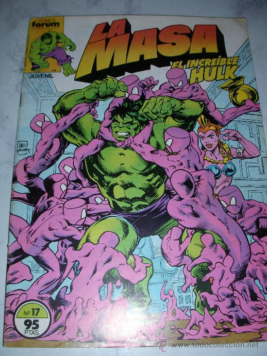 C&oacute;mics: ANTIGUO COMIC LA MASA EL INCREIBLE HULK N&ordm; 17 - ENVIO GRATIS A ESPA&Ntilde;A - Foto 1