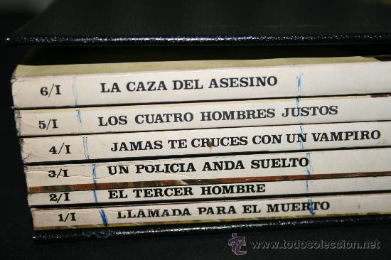 C&oacute;mics: Circulo del crimen. 6 ejemplares. del n&ordm; 1 al 6 mas las tapas. - Foto 2