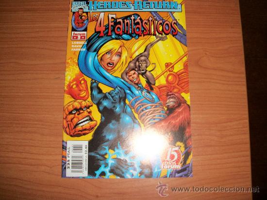 C&oacute;mics: HEROES RETURN  LOS 4 FANTASTICOS VOL. 3 N&ordm; 3 FORUM - Foto 1