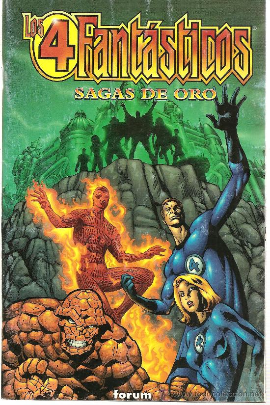 C&oacute;mics: LOS 4 FANTASTICOS SAGAS DE ORO - Foto 1