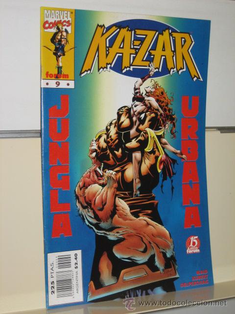 C&oacute;mics: KA-ZAR VOL. 1 N&ordm; 9 -  FORUM (KAZAR) - Foto 1