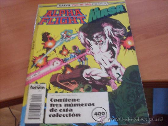 C&oacute;mics: ALPHA FLIGHT - LA MASA TOMO CON LOS N&ordm; 45 - 46 Y 47 (COB86 ) - Foto 1