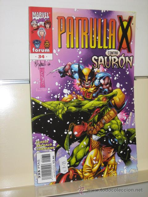 C&oacute;mics: PATRULLA X VOL. 2 N&ordm; 34 - FORUM - Foto 1