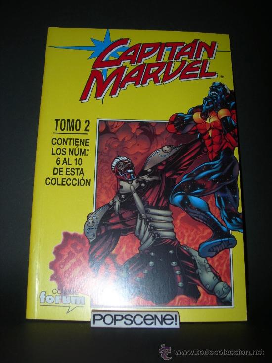 C&oacute;mics: COMIC TOMO 2 CAPIT&Aacute;N MARVEL 6 AL 10 - PETER DAVID/CHRISCROSS - FORUM - Foto 1