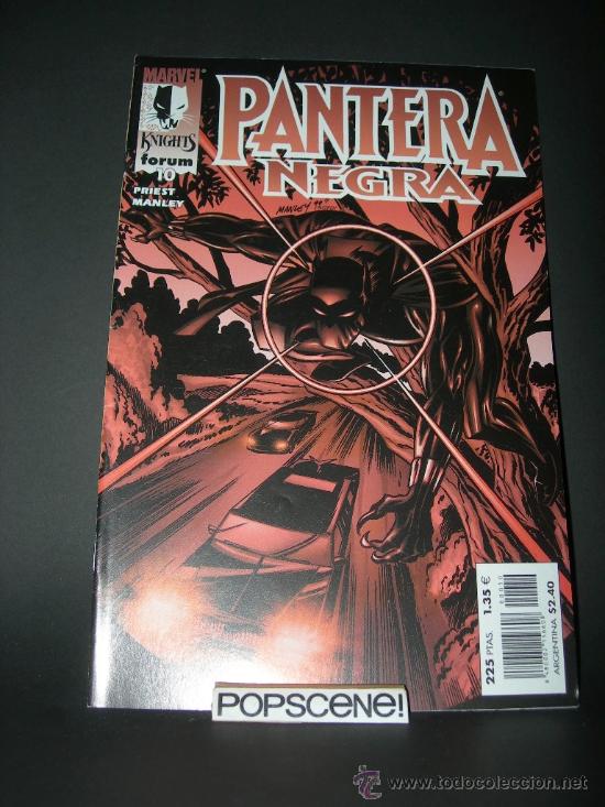 C&oacute;mics: COMIC PANTERA NEGRA 9 Y 10 MARVEL KNIGHTS - CHRISTOPHER PRIEST/MIKE MANLEY - FORUM - Foto 1