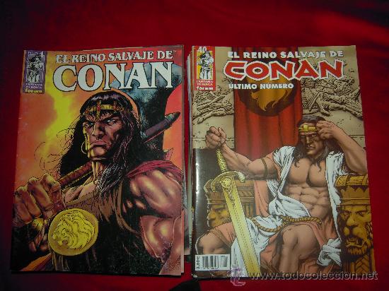 C&oacute;mics: EL REINO SALVAJE DE CONAN - COMPLETA - 40 N&ordm; - Foto 1