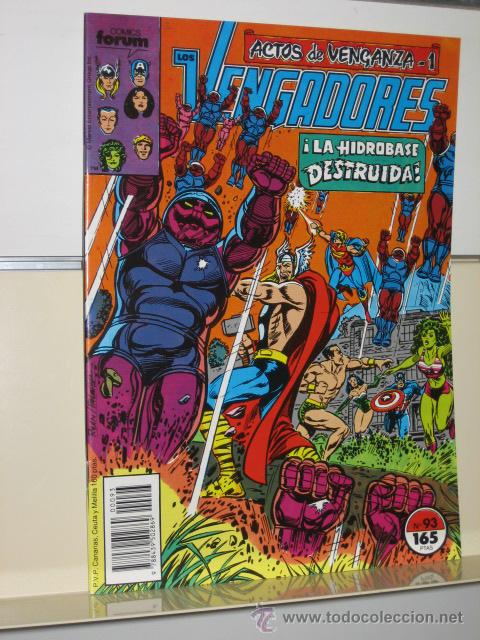 C&oacute;mics: VENGADORES VOL. 1 N&ordm; 93 FORUM - Foto 1