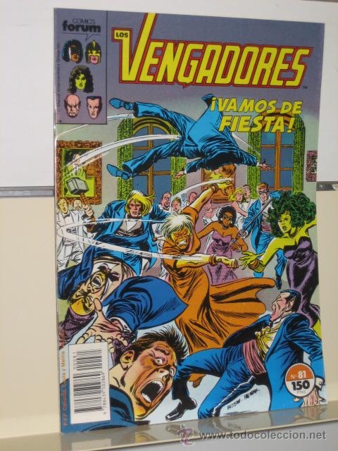 C&oacute;mics: VENGADORES VOL. 1 N&ordm; 81 FORUM - Foto 1