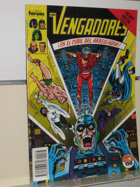 C&oacute;mics: VENGADORES VOL. 1 N&ordm; 78  FORUM - Foto 1