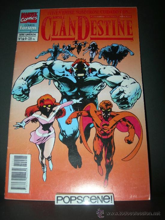 C&oacute;mics: COMICS - CLANDESTINE 1,2 y 7 - ALAN DAVIS / MARK FARMER -FORUM - Foto 1
