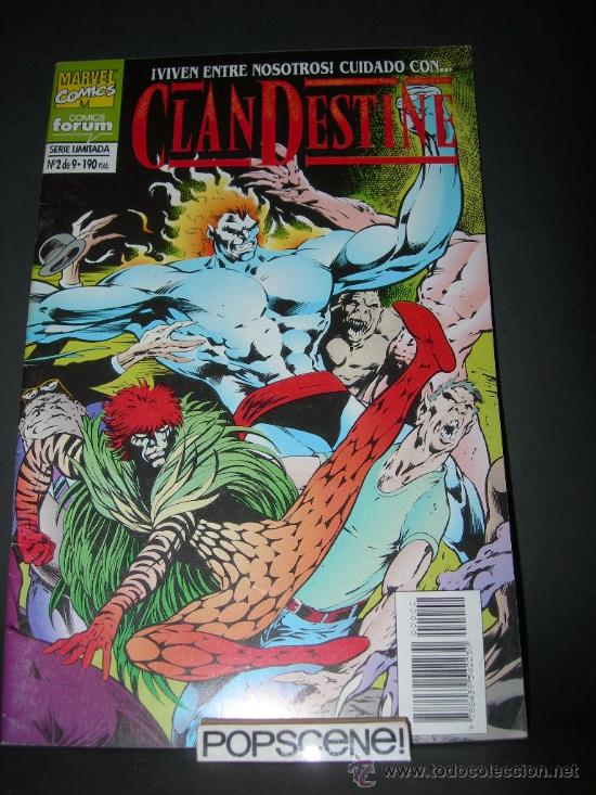 C&oacute;mics: COMICS - CLANDESTINE 1,2 y 7 - ALAN DAVIS / MARK FARMER -FORUM - Foto 3
