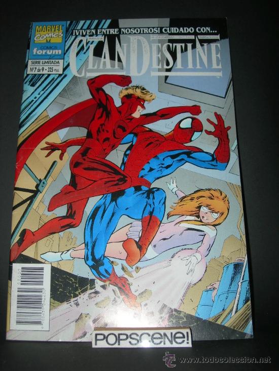 C&oacute;mics: COMICS - CLANDESTINE 1,2 y 7 - ALAN DAVIS / MARK FARMER -FORUM - Foto 2