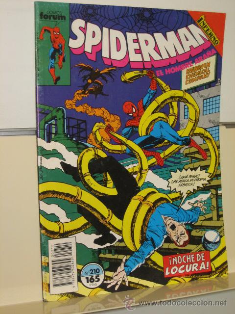 C&oacute;mics: SPIDERMAN VOL. 1 N&ordm; 210 - FORUM - Foto 1