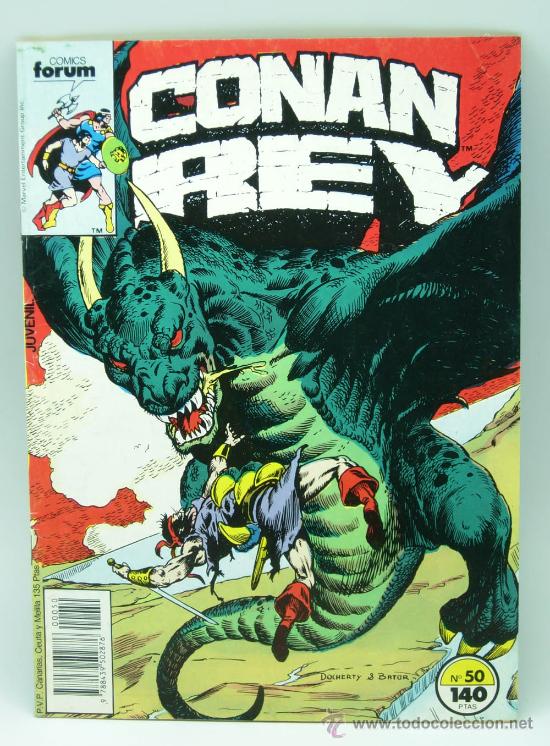 C&oacute;mics: Conan Rey n&ordm; 50 La Armada Fin Ed Forum 1985 - Foto 1