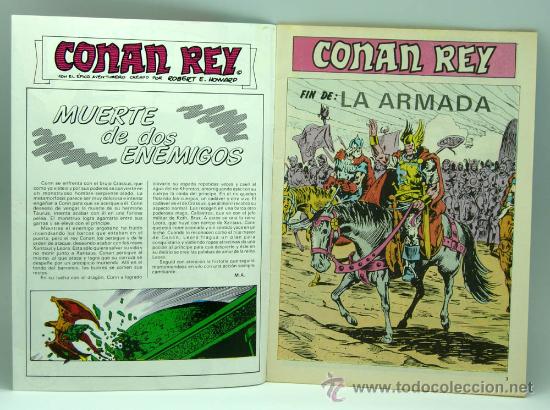 C&oacute;mics: Conan Rey n&ordm; 50 La Armada Fin Ed Forum 1985 - Foto 2