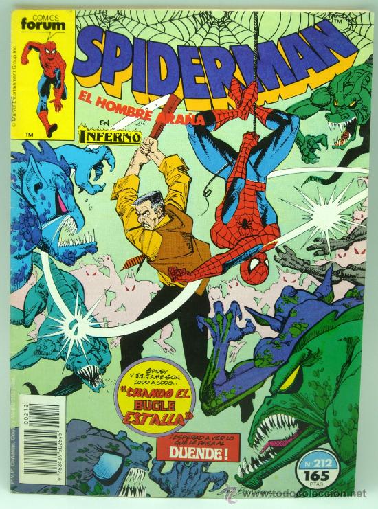 C&oacute;mics: Spiderman n&ordm; 212 Ed Comics Forum 1990 - Foto 1