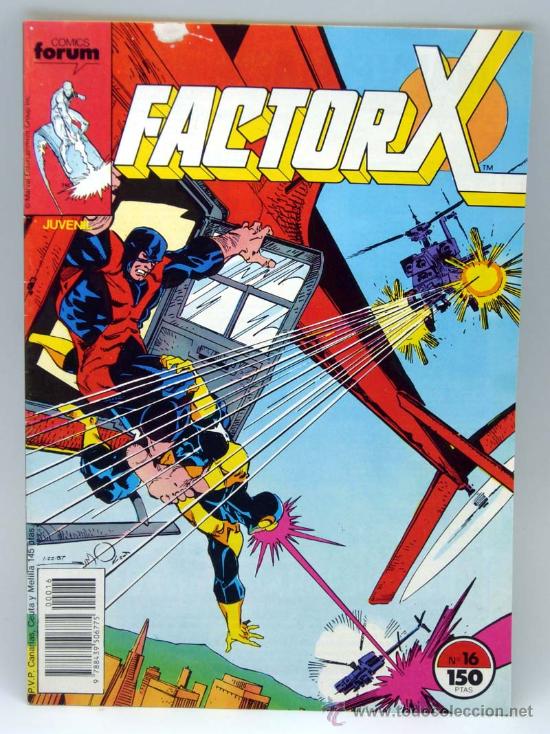 C&oacute;mics: Factor X n&ordm; 16 Ed Forum C&oacute;mics 1989 - Foto 1