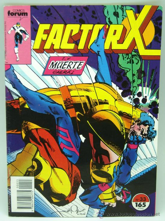 C&oacute;mics: Factor X n&ordm; 33 Ed Forum C&oacute;mics 1990 - Foto 1