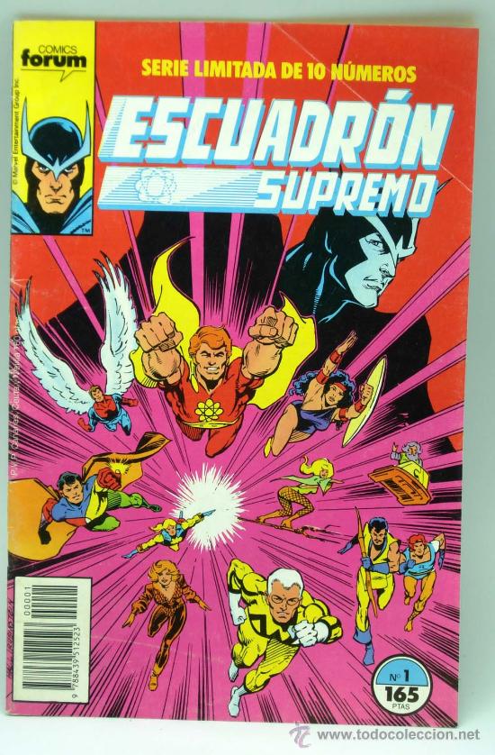 C&oacute;mics: Escuadr&oacute;n Supremo n&ordm; 1 Serie limitada 10 n&uacute;meros Ed Forum Comics 1990 - Foto 1