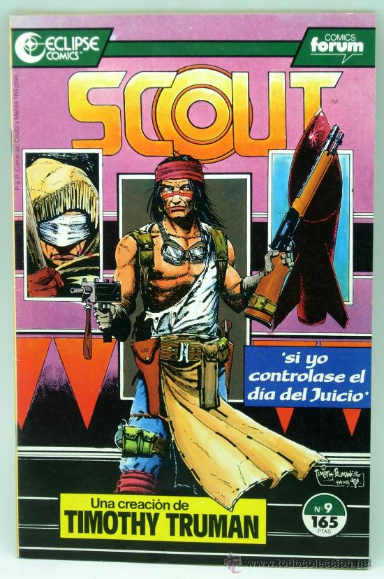 C&oacute;mics: Scout n&ordm; 9 Ed Forum Comics Eclipse 1990 - Foto 1