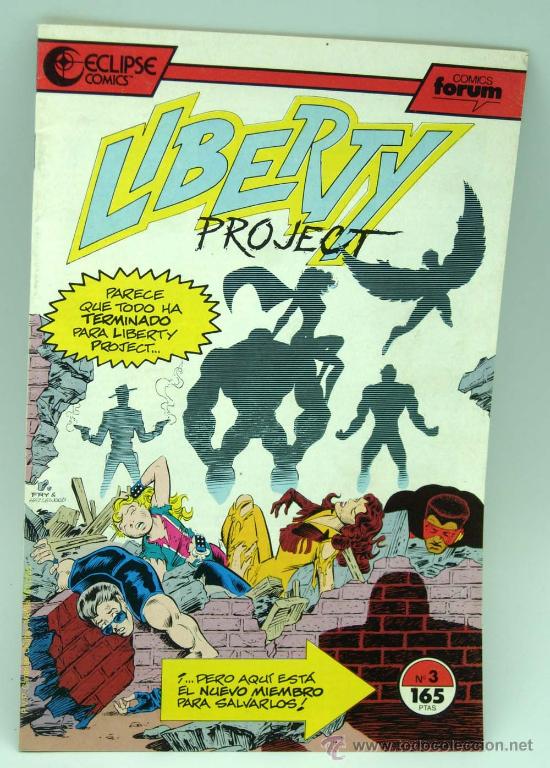 Comics: Liberty Project n&ordm; 3 Ed Forum C&oacute;mics 1990