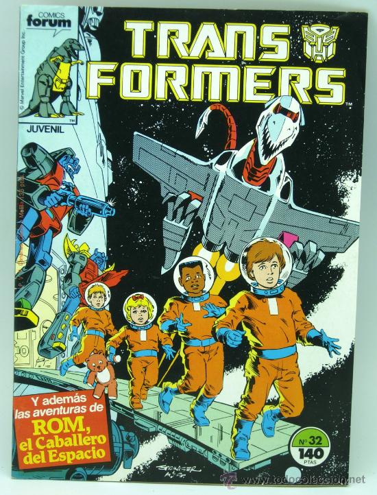 C&oacute;mics: Transformers n&ordm; 32 Ed Forum C&oacute;mics Juvenil 1988 - Foto 1