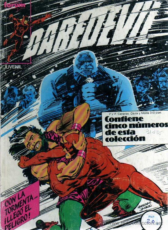 C&oacute;mics: Daredevil tomo conteniendo los n&ordm; 31 al 35 de forum - Foto 1