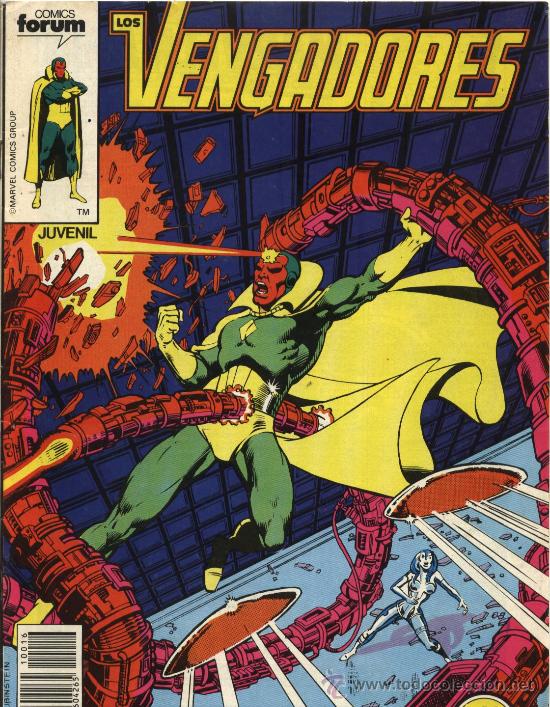 C&oacute;mics: Los Vengadores - n&ordm; 16 - Ed. Forum 1983 - Foto 1