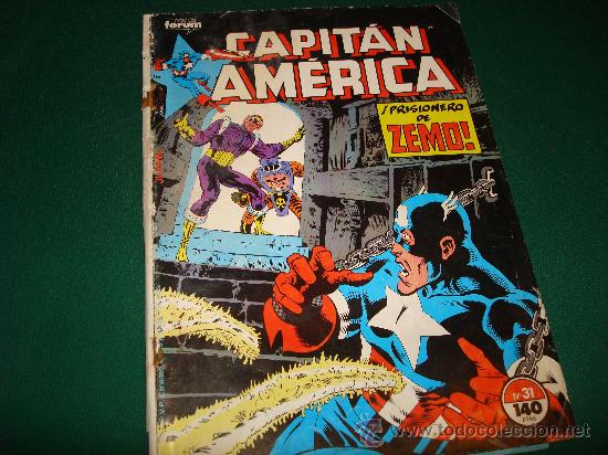 C&oacute;mics: CAPITAN AMERICA N&ordm; 31 &iexcl;PRISIONERO DE ZEMO! - Foto 1