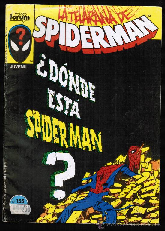 C&oacute;mics: SPIDERMAN N&ordm; 155 - FORUM. VOLUMEN 1 - Foto 1