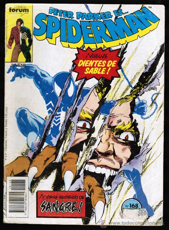 C&oacute;mics: SPIDERMAN N&ordm; 168 - FORUM. VOLUMEN 1 - Foto 1