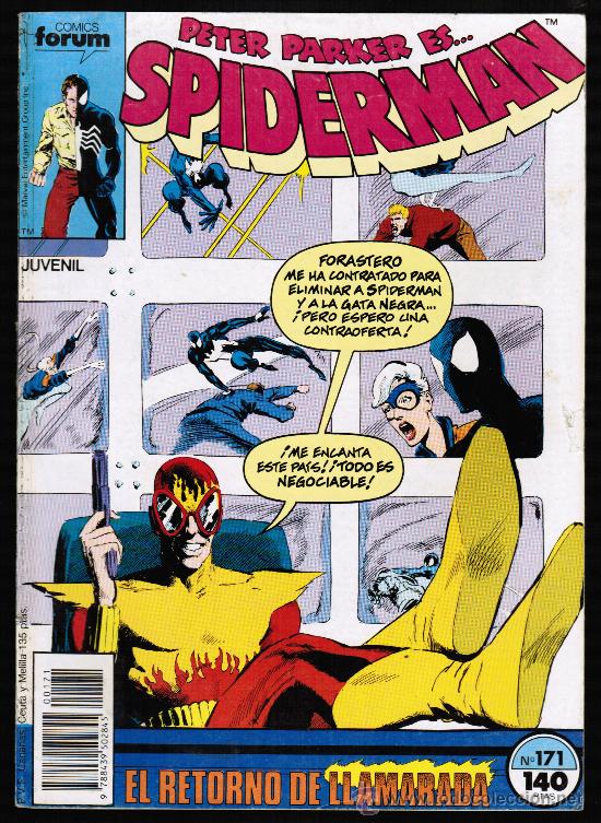 C&oacute;mics: SPIDERMAN N&ordm; 171 - FORUM. VOLUMEN 1 - Foto 1
