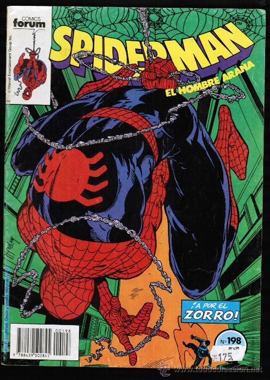 C&oacute;mics: SPIDERMAN N&ordm; 198 - FORUM. VOLUMEN 1 - Foto 1