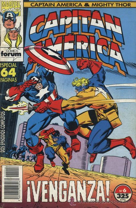 C&oacute;mics: CAPITAN AMERICA & Mighty THOR EL PODEROSO vol.2 n&ordm; 6 - Forum ! 64 P&Aacute;GINAS! - Foto 1