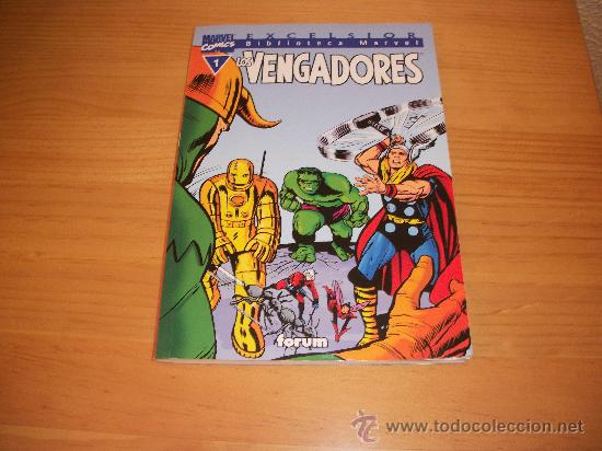 C&oacute;mics: LOS VENGADORES  BIBLIOTECA MARVEL EXCELSIOR N&ordm; 1 - Foto 1
