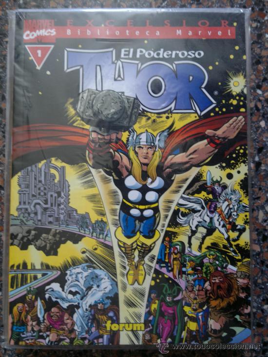 C&oacute;mics: El Poderoso Thor. Biblioteca Marvel Excelsior. Tomo 1. . - Foto 1