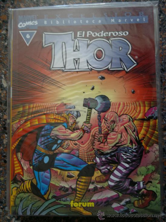 C&oacute;mics: El Poderoso Thor. Biblioteca Marvel Excelsior. Tomo 6. . - Foto 1