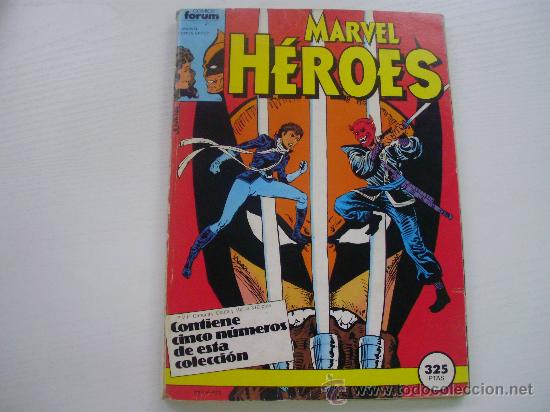 C&oacute;mics: MARVEL HEROES - FORUM - CONTIENE LOS NUMEROS DEL 1 AL 5 - Foto 1